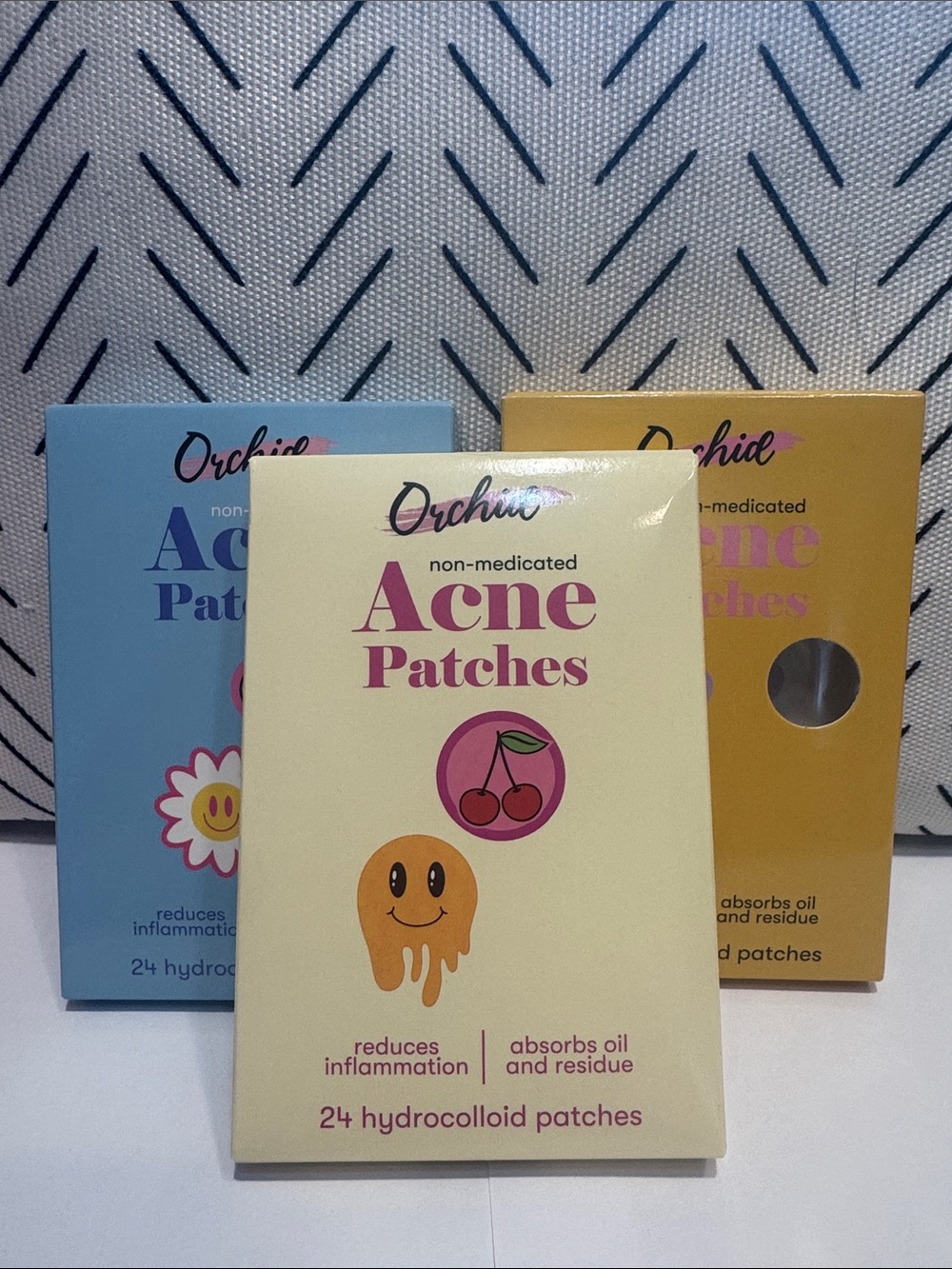 Orchid Non-Medicated Acne Patches — set of 3 boxes